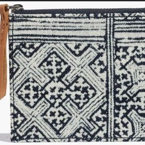 Patterned Blue and White Men's Bag